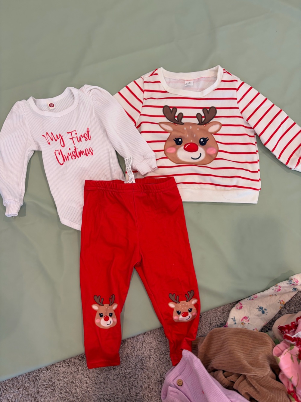 My first Christmas outfit (3pc)